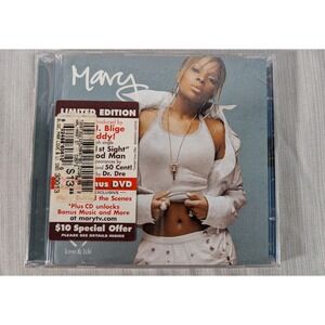Mary J Blige Love & Life Limited Edition CD DVD 2003 Geffen Records New Sealed